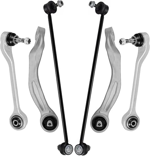 Miniatura 56 de Detroit Axle - Kit de suspensión delantera RWD para Chrysler 300 Dodge Charger Challenger Magnum 2 brazos de control superior con rótulas 2 rótulas