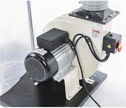 Miniatura 6 de SHOP FOX W1685 recolector de polvo de 1,5 caballos de fuerza, 1280 CFM.