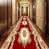 DAERG Simplicidad Moderna Pasillo Pasillo Alfombras Grandes Hotel de Cinco Estrellas Tatami Antideslizante Alfombras Personalizables Alfombra de Dormitorio Lving Room, Estilo 1,100x500cm