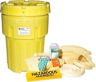 65 Gallon Poly Overpack Salvage Drum Spill Kit- Aggressive, Up to 41 Gallon Capacity