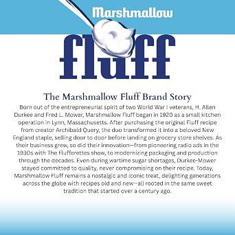 Fluff Marshmallow Spread, Classic Original Flavor, 16oz (Pack of 1)