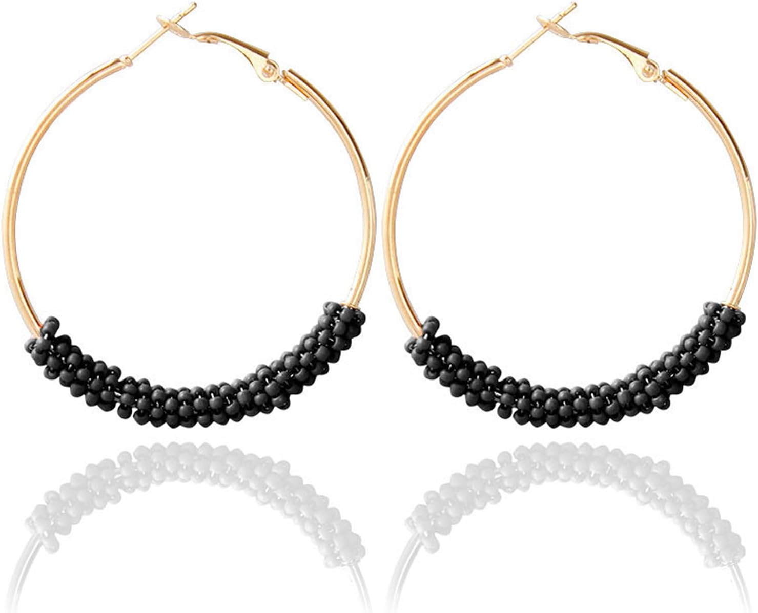 Boho Earring for Women Indian Gypsy Dangle Earrings Bohemian Chandelier Earrings Coin Hook Earrings Geometric Statement Earring Jewelry Gifts