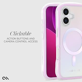 Case-Mate Jelly Pop Soap Bubble iPhone 17 Case - Iridescent | Compatible with MagSafe - Stylish Iridescent Phone Case with 16ft Drop Protection - Premium Magnetic Cover for iPhone 17