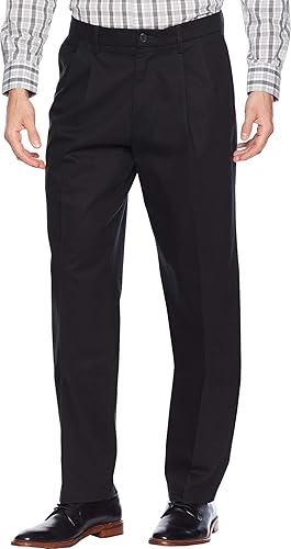 DOCKERS® Men's Classic Fit Signature Khaki Lux Cotton Stretch Pants - Pleated (R