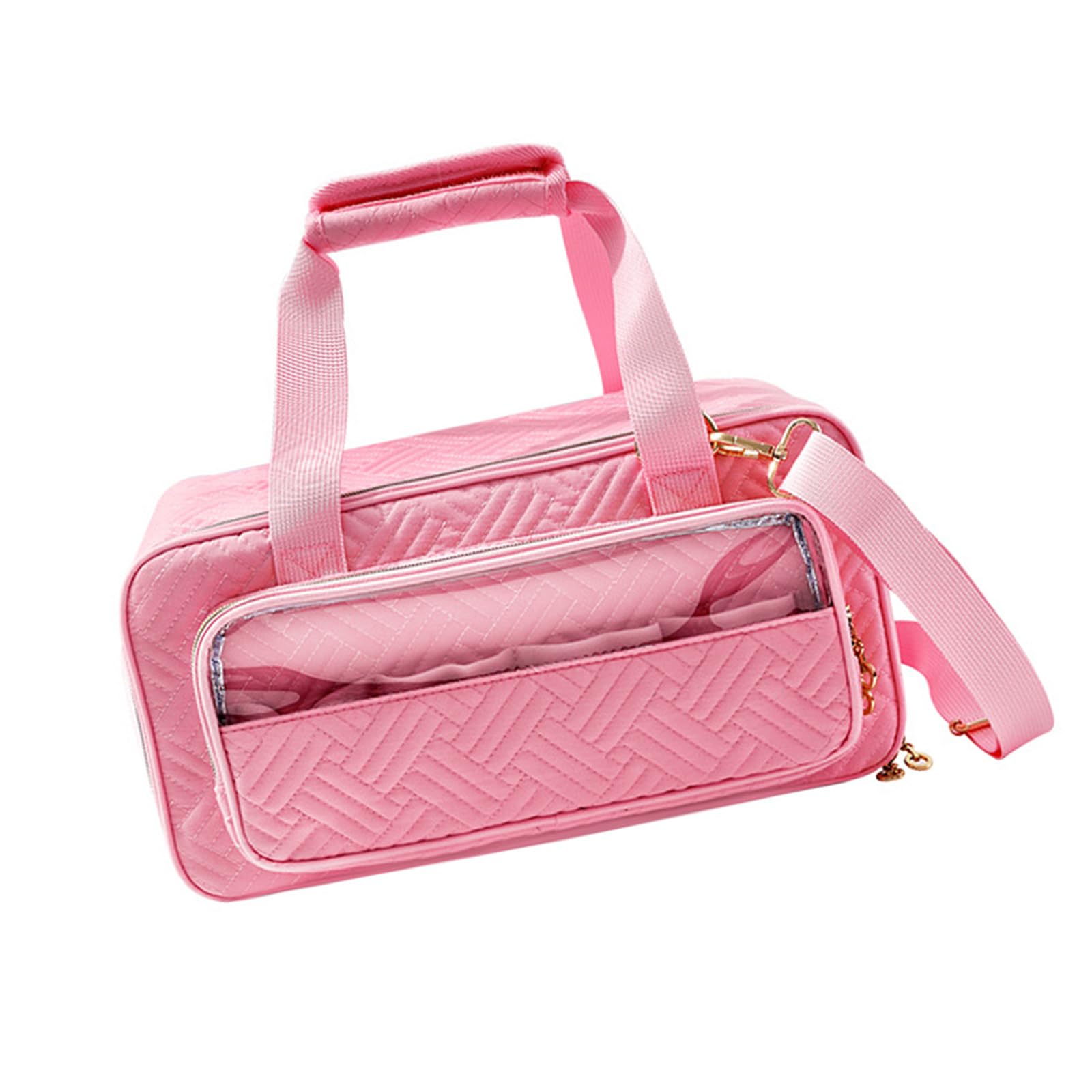 Tsophreniq Large Capacity Multilayer Marker Case with Shoulder Strap Art Supply Carrying Bag Portable Brush Pen Organiser Marker Storage