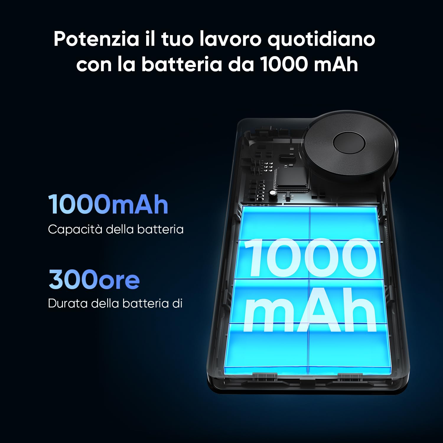 XPPen ACK05 Tastiera Remota Bluetooth 5.0 Telecomando Quick Keys fino a 40 scelte rapide personalizzate, Controller Wireless per Tavoletta Grafica
