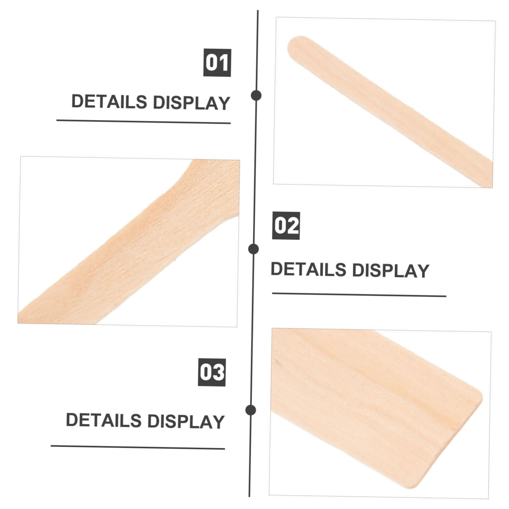 SHOWERORO 10 Pack Wooden Stirring Rods Square Head Stir Sticks for Cocktails Juices and Lemon Squeezing Versatile for Home Bar and Restaurant Use