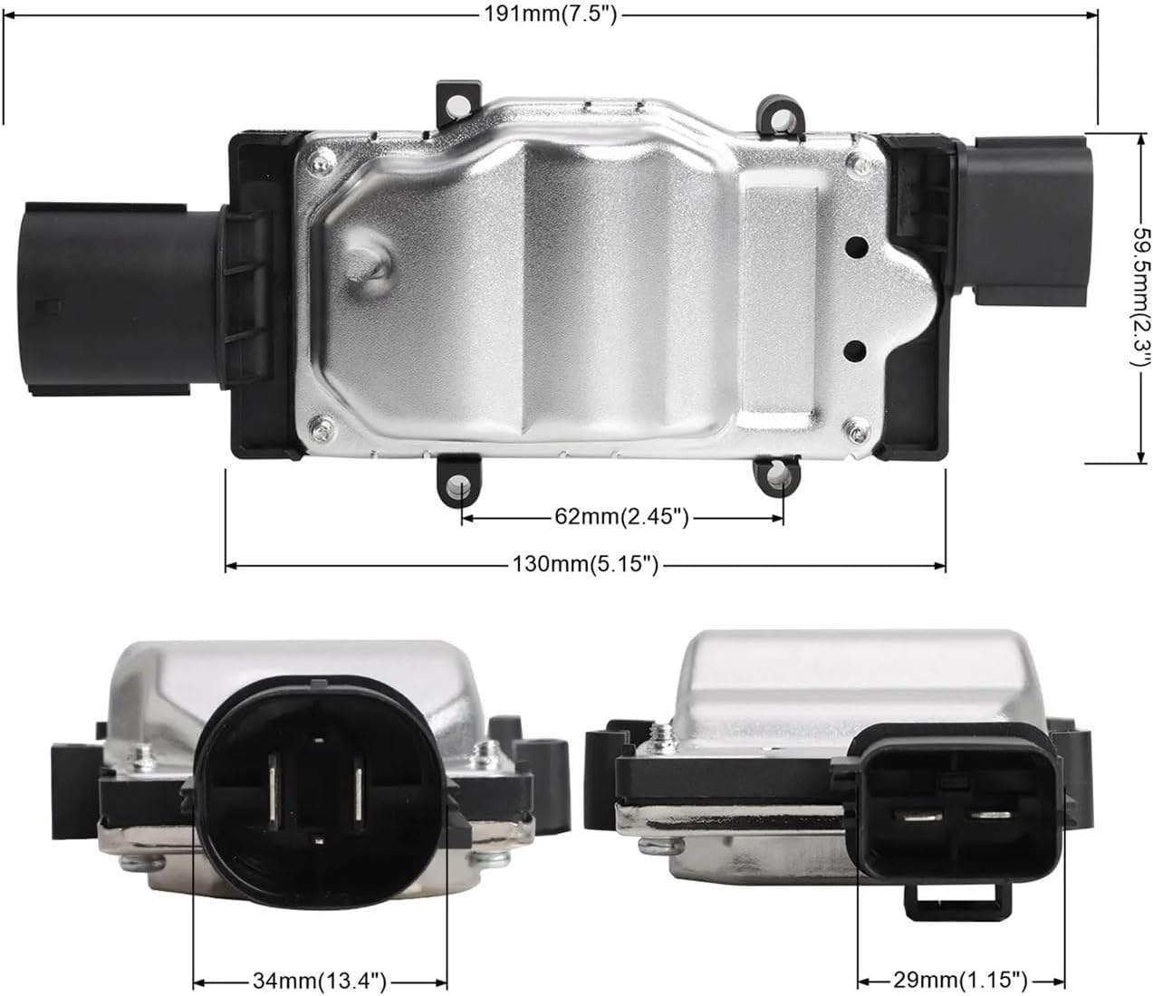 Engine Cooling Fan Control Module 12-18 Fit For Ford Escape Transit Connect 1137328464 1137328567 Conditioning Blower Module