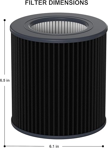 Miniatura 6 de Air Mini - Filtro PECO-HEPA de repuesto compatible con Molekule Tri-Power Air Mini y Air Mini + purificadores de aire, sistema de filtración de alta
