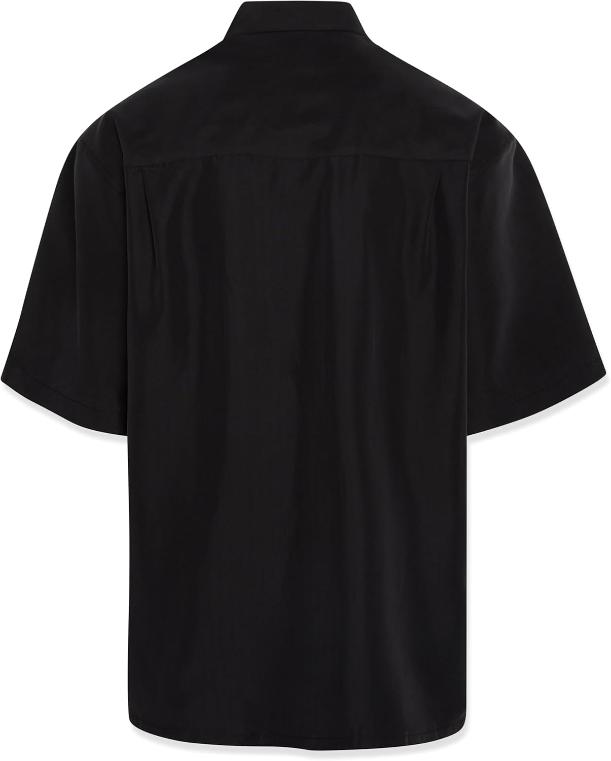 Bamboo Cay - Hurricane Palm, Embroidered Tropical Style Palm Color Men's Shirt - Image 3