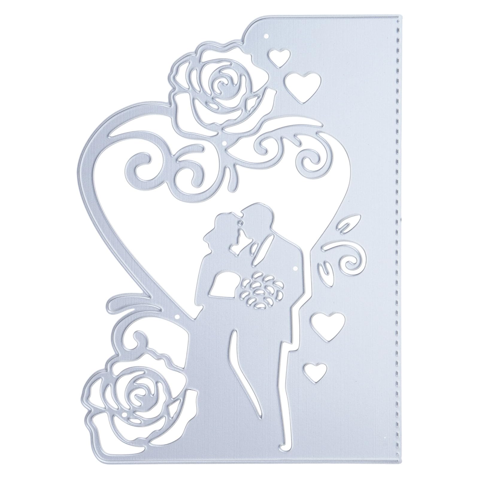 Xjdzineq Invitation Metal Cutting Dies Scrapbooking Stencil Die Cuts Card Embossing Photo Album Template Decoration Metal Die Cuts