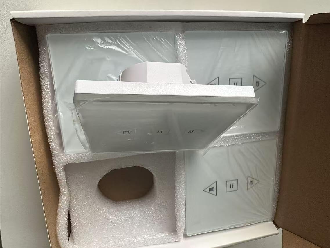 Rolladenschalter Unterputz,Wlan Jalousieschalter Kompatibel mit Alexa/Google Home/Smart Life App,86mm Rolladensteuerung Benötigt Nullleiter 4Pack