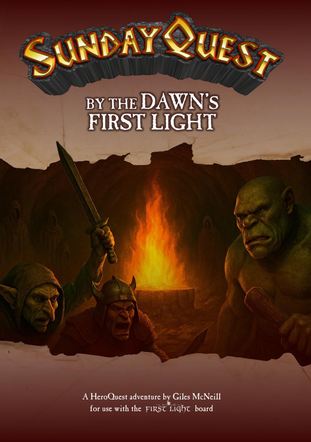 SundayQuest: By the Dawn's First Light: A HeroQuest adventure for use with the First Light board (SundayQuest: First Light Quest Books)      Paperback – November 30, 2025