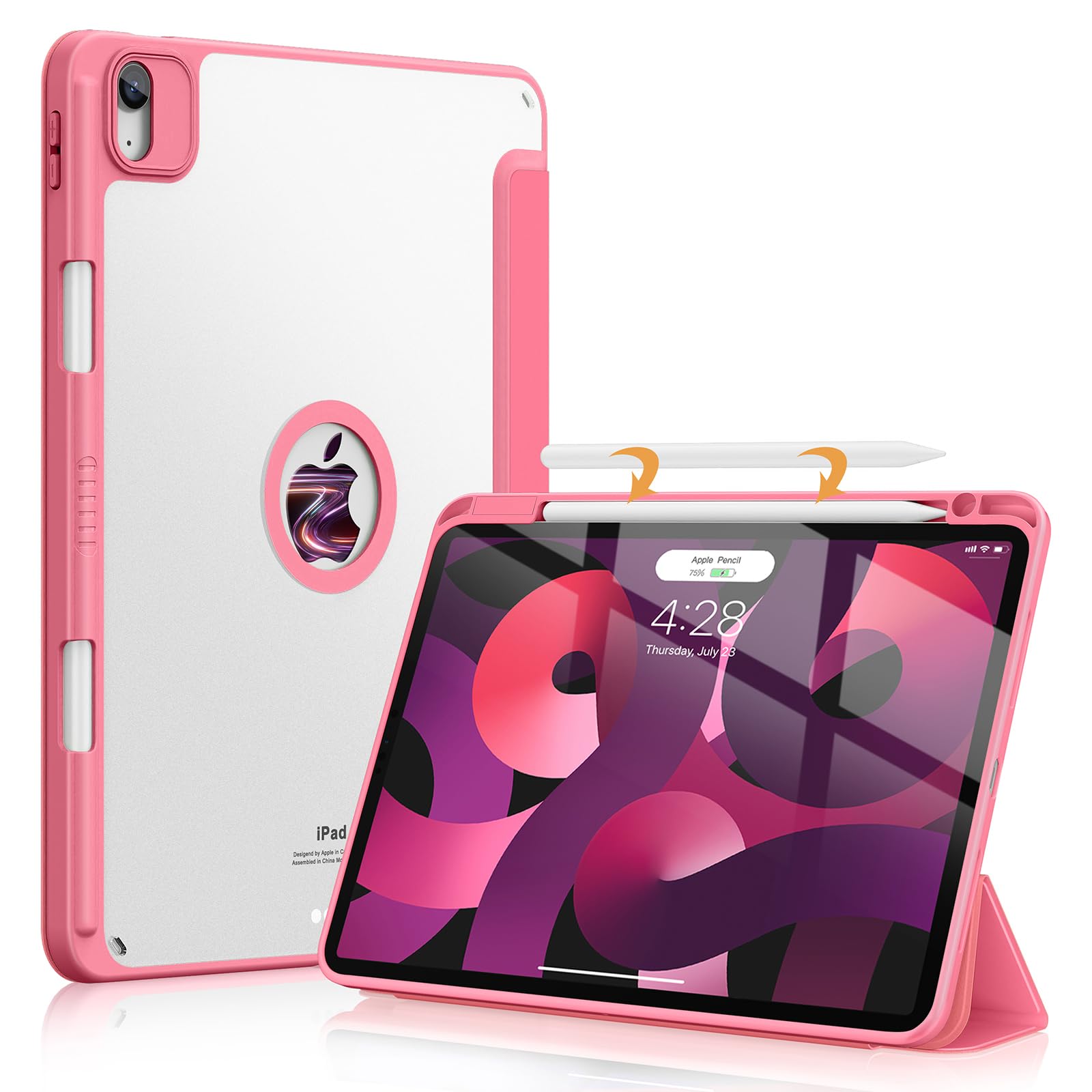 Soke for iPad Air Case (5th/4th Generation, 2022/2020) with Pencil