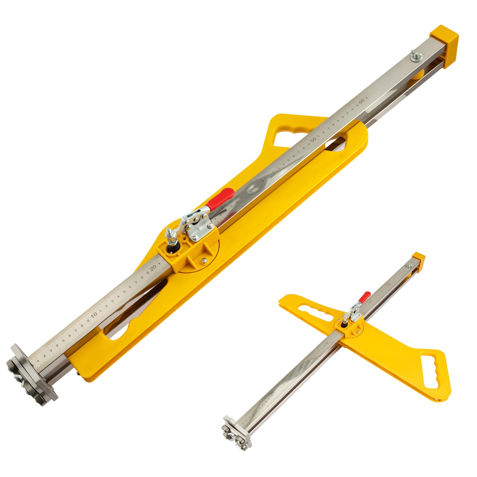 Fernvale Foldable Drywall Cutter & Tile Cutting Tool – Adjustable Gypsum Board Cutter With Precision Depth Control For Plasterboard, Drywall, Diy & Construction Projects