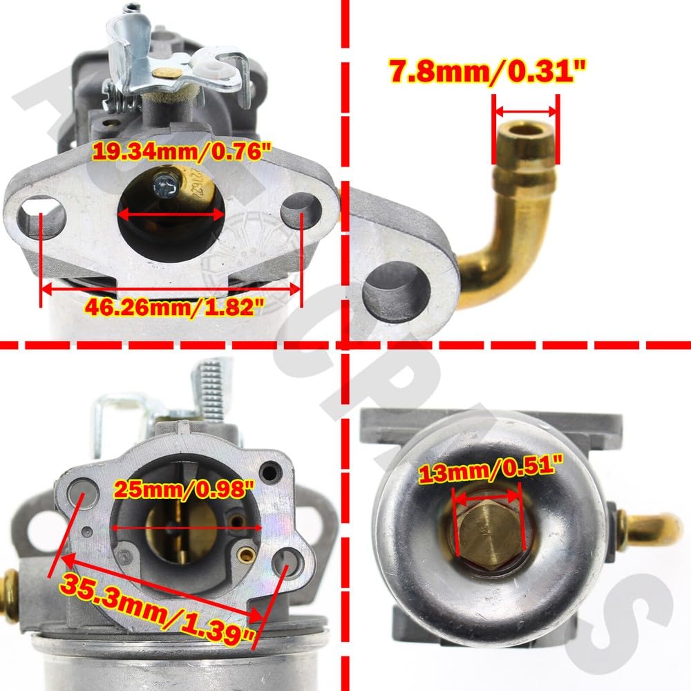 Amazon.com : Carburetor for Briggs & Stratton 3.5hp 214706 t