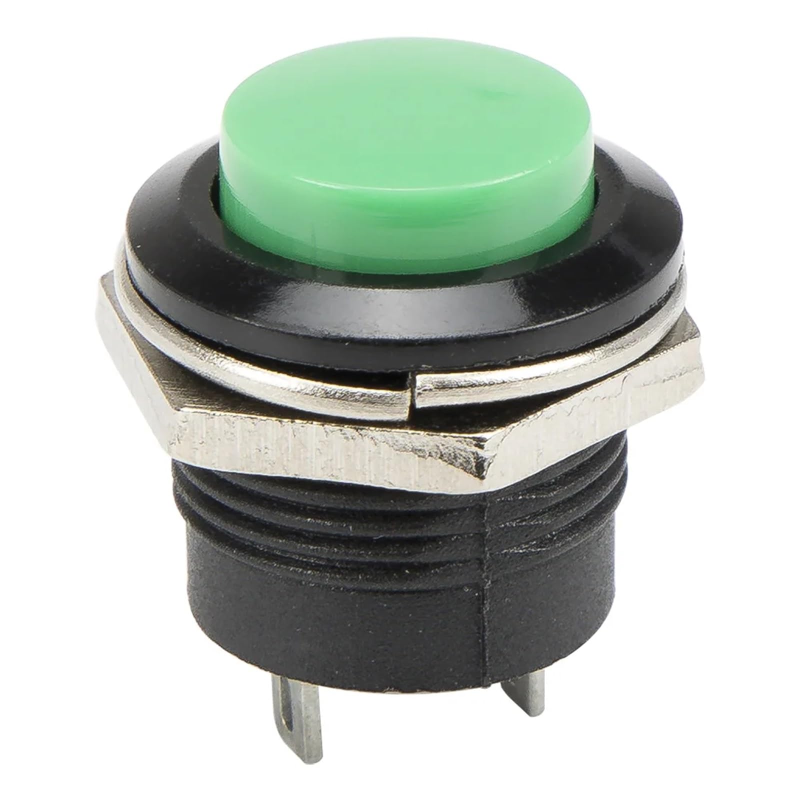 JNURGWLYH 100pcs / lot R13-507 16mm Reset - Off Round Push Button Switch pushbutton(Vert)