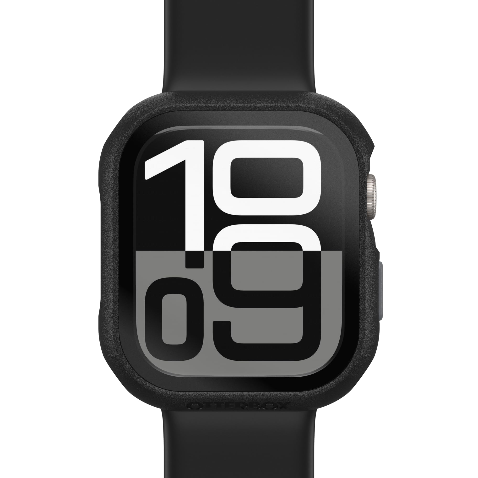 OtterBox Eclipse na zegarek ze zintegrowaną szklaną osłoną ekranu dla Apple Watch Series 11/10-46mm, Szkło hartowane, odporne na wstrząsy i upadki etui ochronne na zegarek Apple, Czarne
