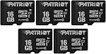 Patriot LX Series 64GB Micro SDXC Classe 10 Memory Carte - UHS-I U1 - PSF64GMDC10