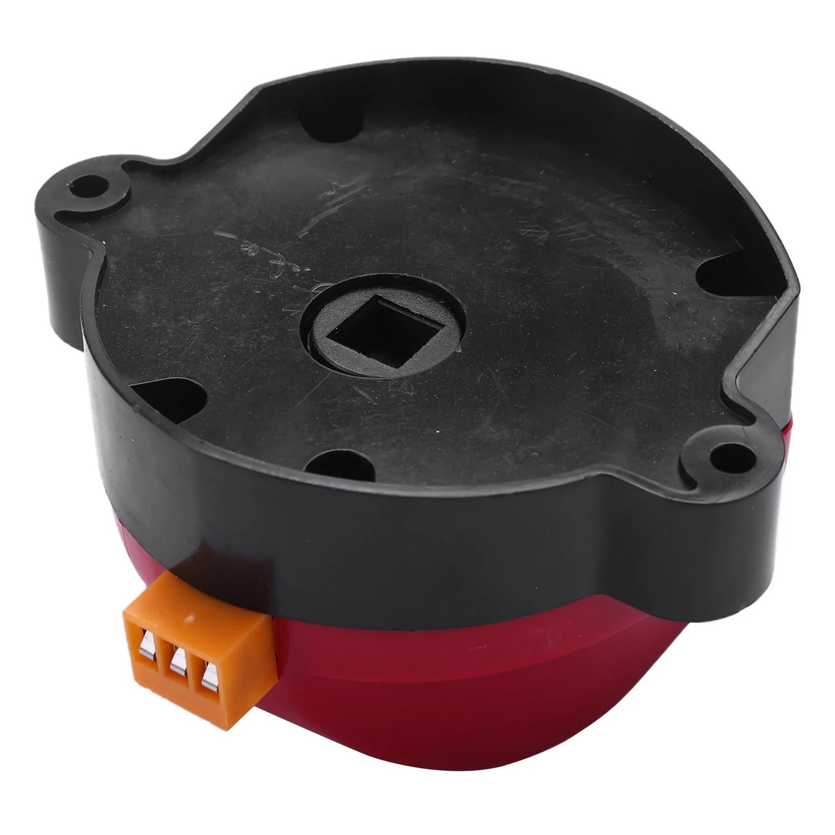 Motorized HVAC dampers System, Wind Valve Driver 220V Actuator for Air Damper Ventilation 1NM Red 88mm