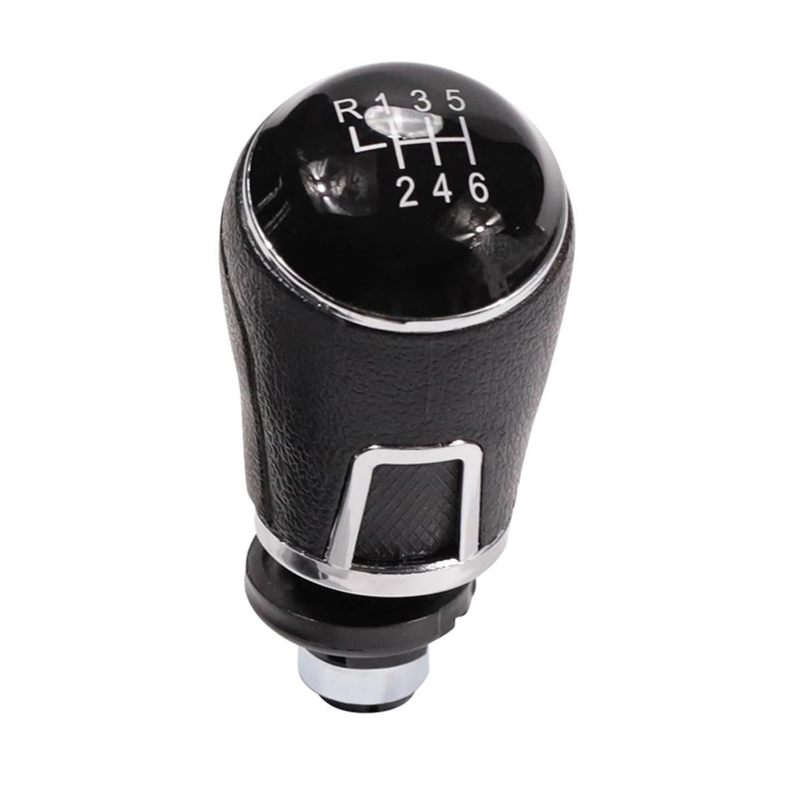 Zncojl Black Car Gear Stick Knob For Vw For Eos For Touran For Caddy Mk2 2004-2015 Car Gear Knob Lever Headball No Modification Required