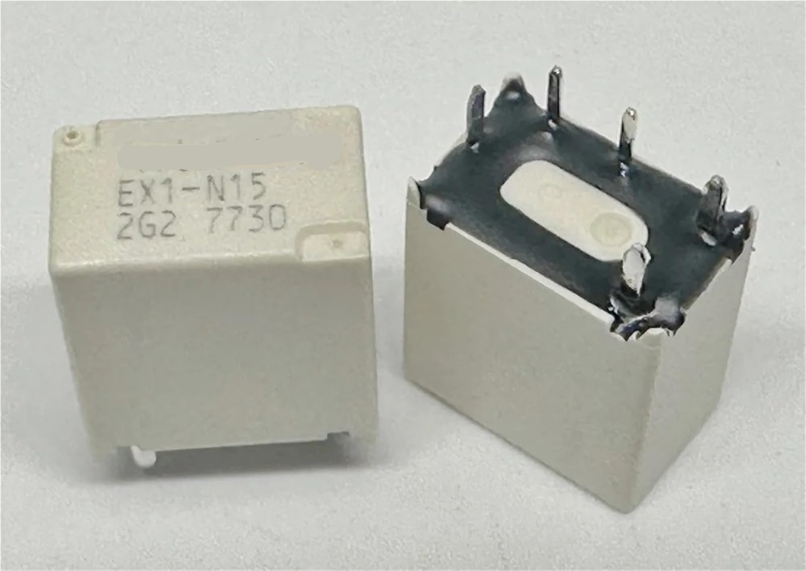 Relé EX1-N15 de 5 pines para automoción componente electrónico de 12V 3
