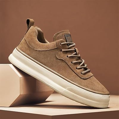 Men's Stylish Athletic Sneakers - Versatile, Comfortable Lace-Up Shoes for All Seasons