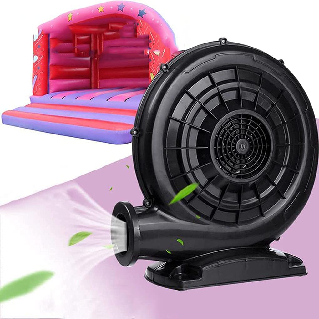 Elektryczna dmuchawa nadmuchiwana do domu odbijającego się, dmuchanego zamku, trampoliny, zjeżdżalni, łuku weselnego, wygodnego przenoszenia, moc 550 W