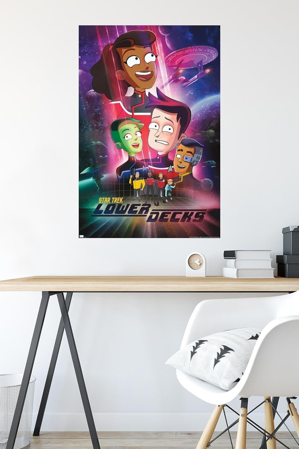 Star Trek: Lower Decks - Key Art Wall Poster, 34L" x 22.4W", Premium Unframed Version