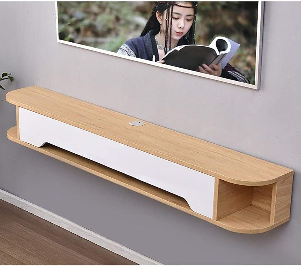Meuble TV flottant avec tiroirs meuble TV flottant salon 150 cm