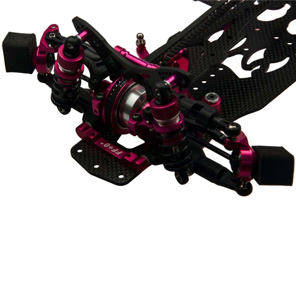 1 Set CNC en aluminium en Fibre de Carbone 1/10 Sakura D4 CS Sport AWD 4WD Voiture pour 3Racing Sakura D4 AWD Drift Car