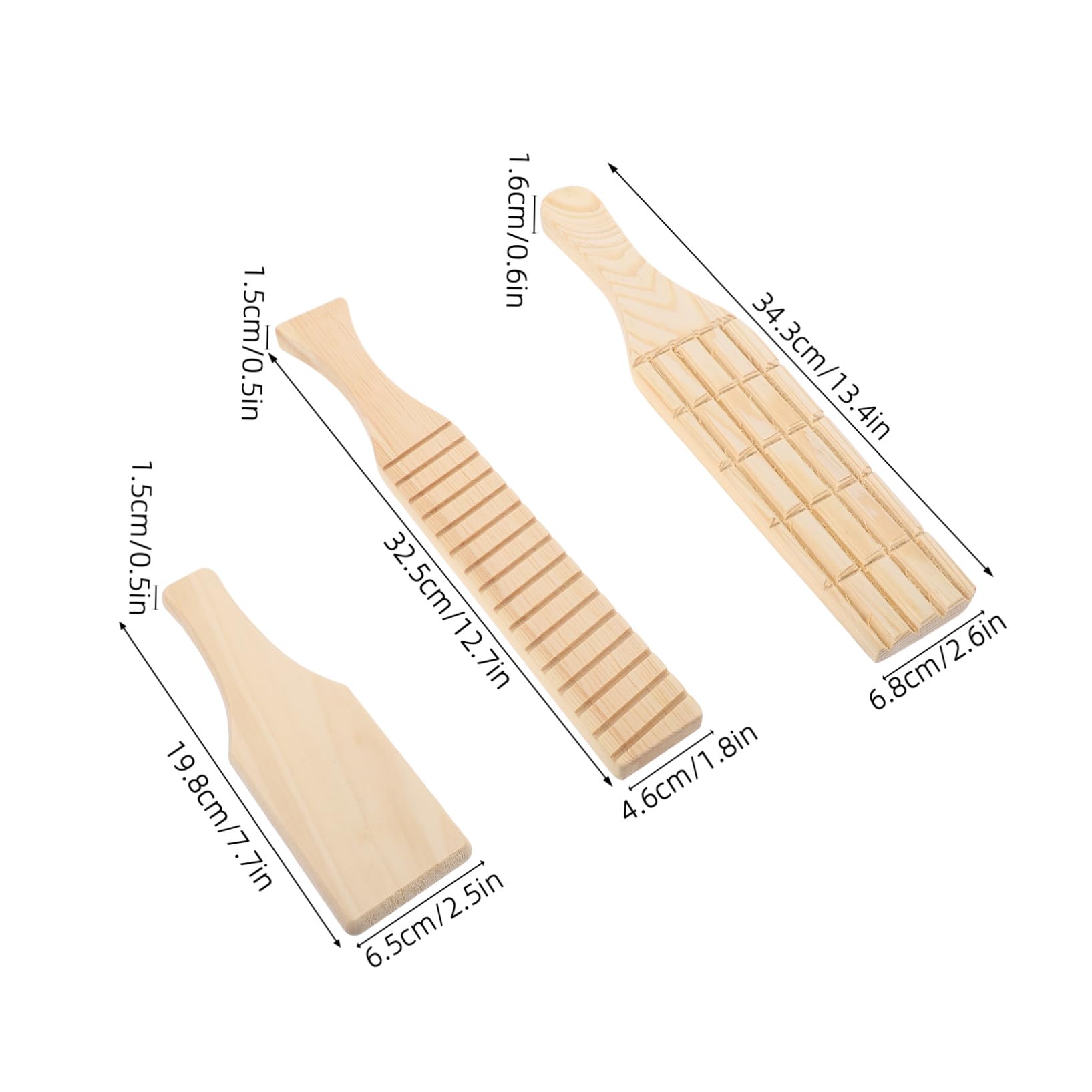 3stücke Holzmodellierwerkzeug Keramik und Professionelles Töpferwerkzeug mit Unbehandelten Holzspatel Tonformer und Holz-töpferbrett für DIY-kunstprojekte und Bildhauerei