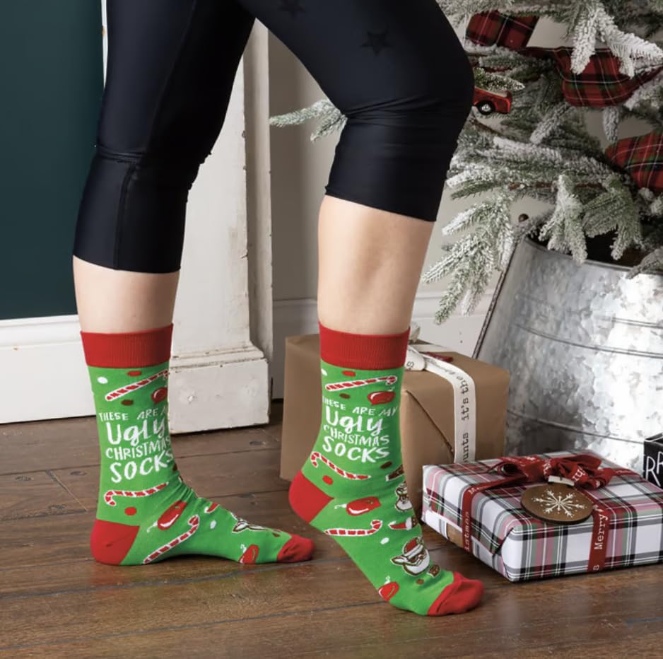 Calcetines feos de Navidad Primitives by Kathy el regalo divertido para amigos invisibles 2