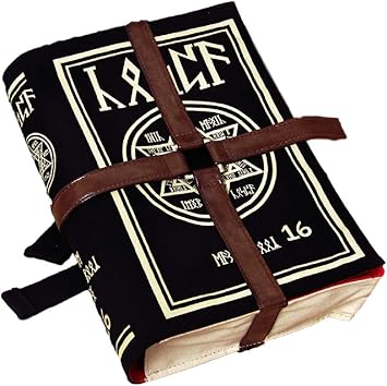 GK-O Anime Cosplay Magic Book Canvas PU Shoulder Bag | Cross Body, Unisex, Backpack