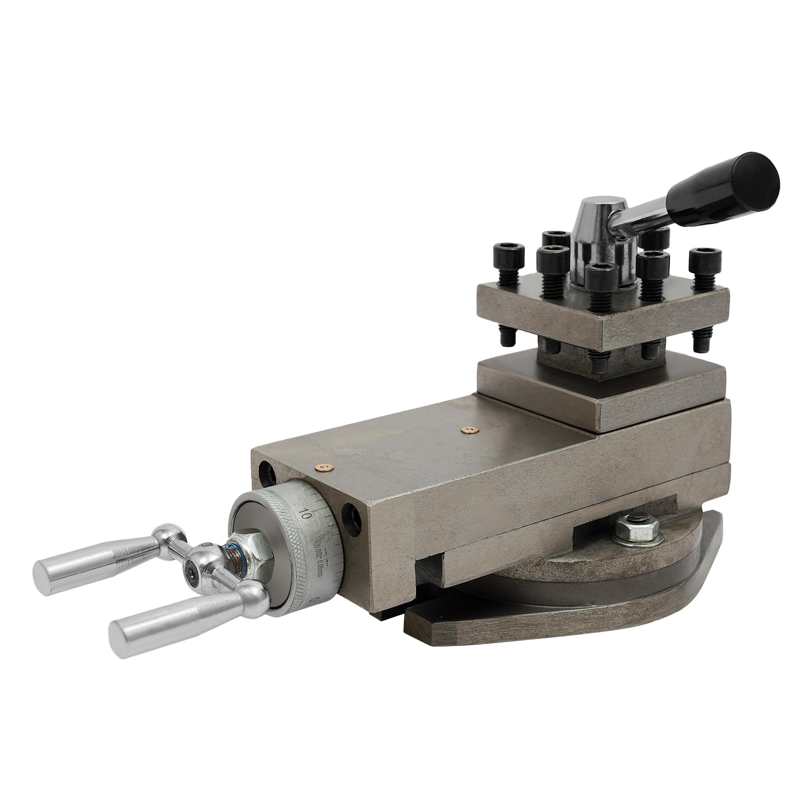 Professional AT300-2 Multifunctional Tool Holder, Metal Change Metalworking Lathe Assembly, High Accuracy Lathe Quick Change Tool Post with 360° Tool
