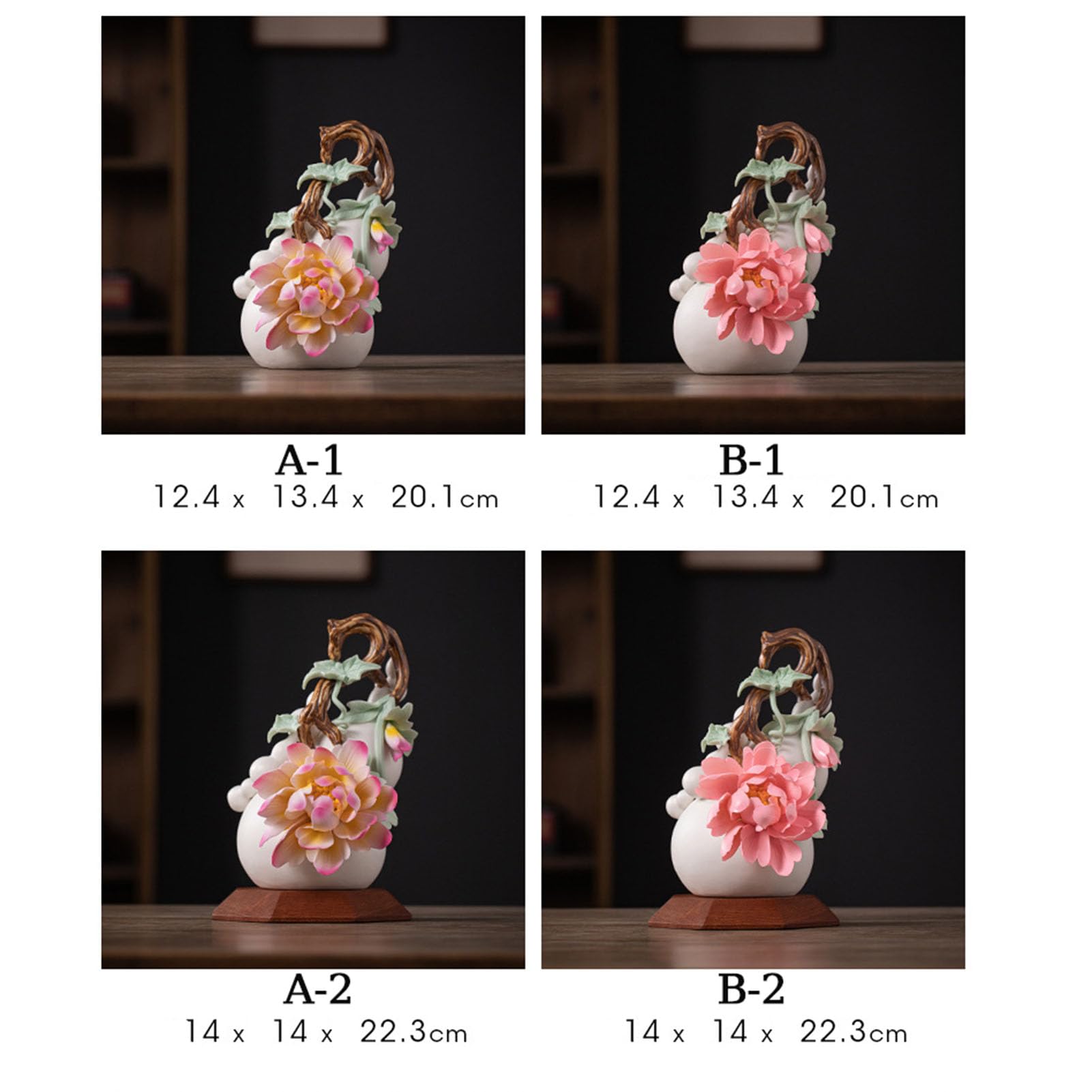 Feng Shui ceramiczna tykwa Wu Lou, tradycyjna chińska dekoracja bogactwa zdrowie, szczęście amulet błogosławieństwo dla domowego biura, prezent dla miłośników rodziny,A1