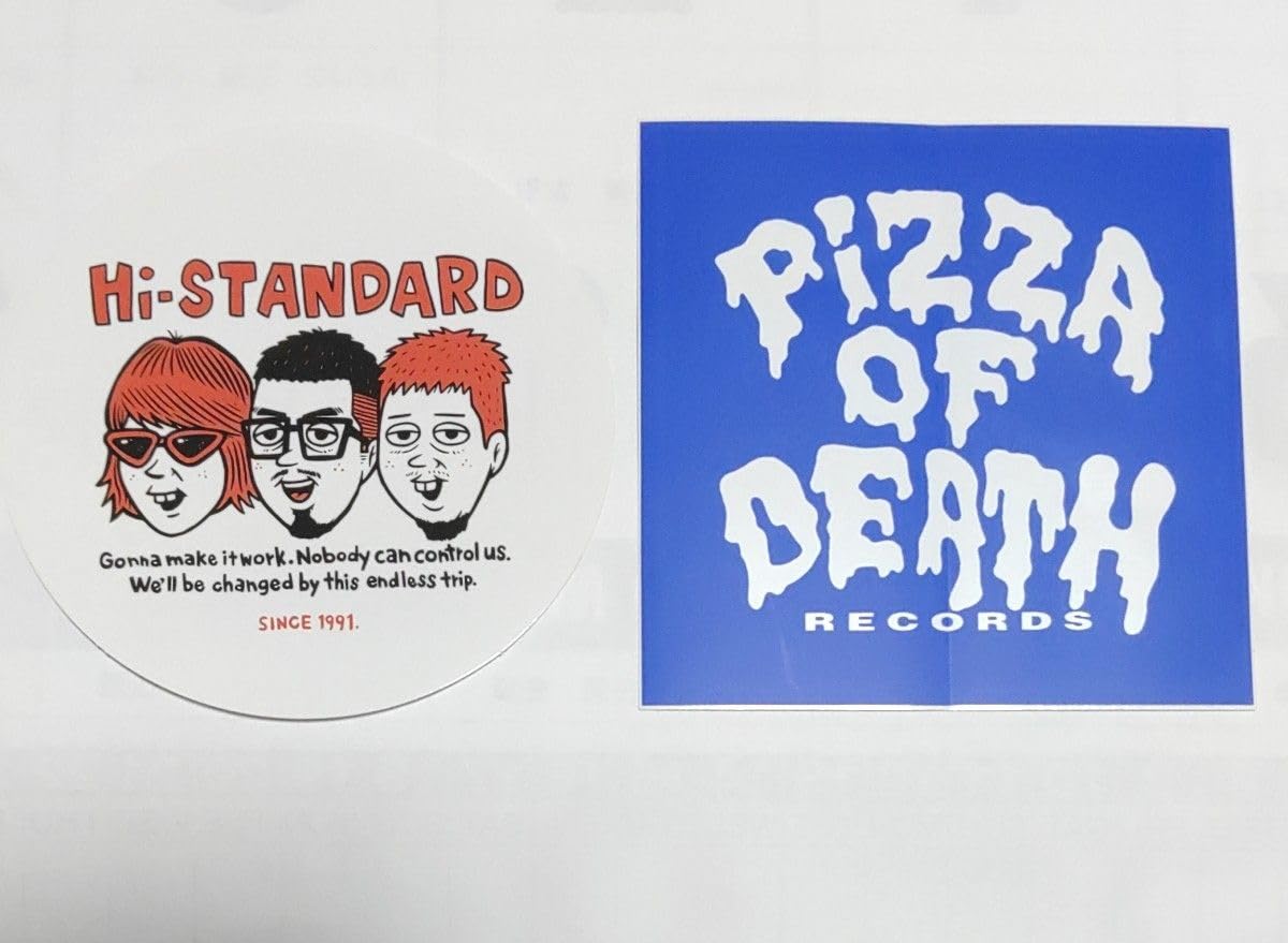 Hi-Standard ステッカー まとめて！Pizza of Death HIGH!STANDARD - PIZZA OF DEATH RECORDSハイスタetc.非売品
