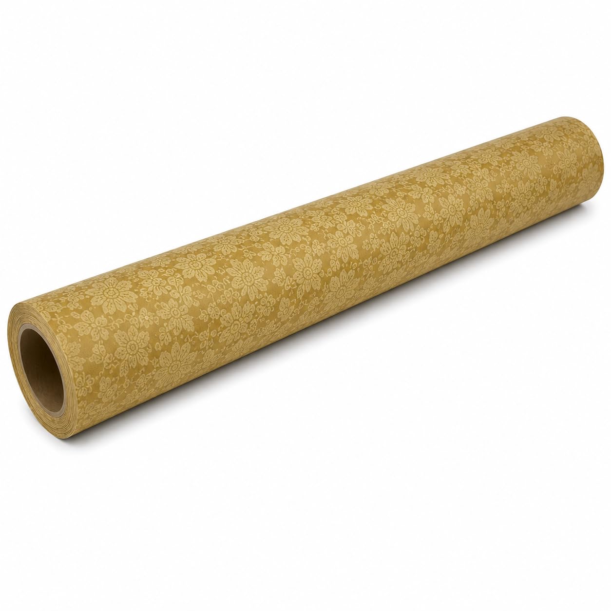 Welari Gold Damask Banqueting Roll (7m x 1.2m) | Elegant Disposable Table Cover for Weddings, Parties & Events | Catering Buffet Large Paper Cloth (1 Pack)