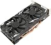 Zunate RX 580 Desktop Graphics Card, RX 580 8GB GDDR5 256bit PC Gaming Video Card, 1244MHz Core, 16 x PCI Express 3.0,HDMI,DVI, 8K Computer RX580 8GB Graphics Card with Fan