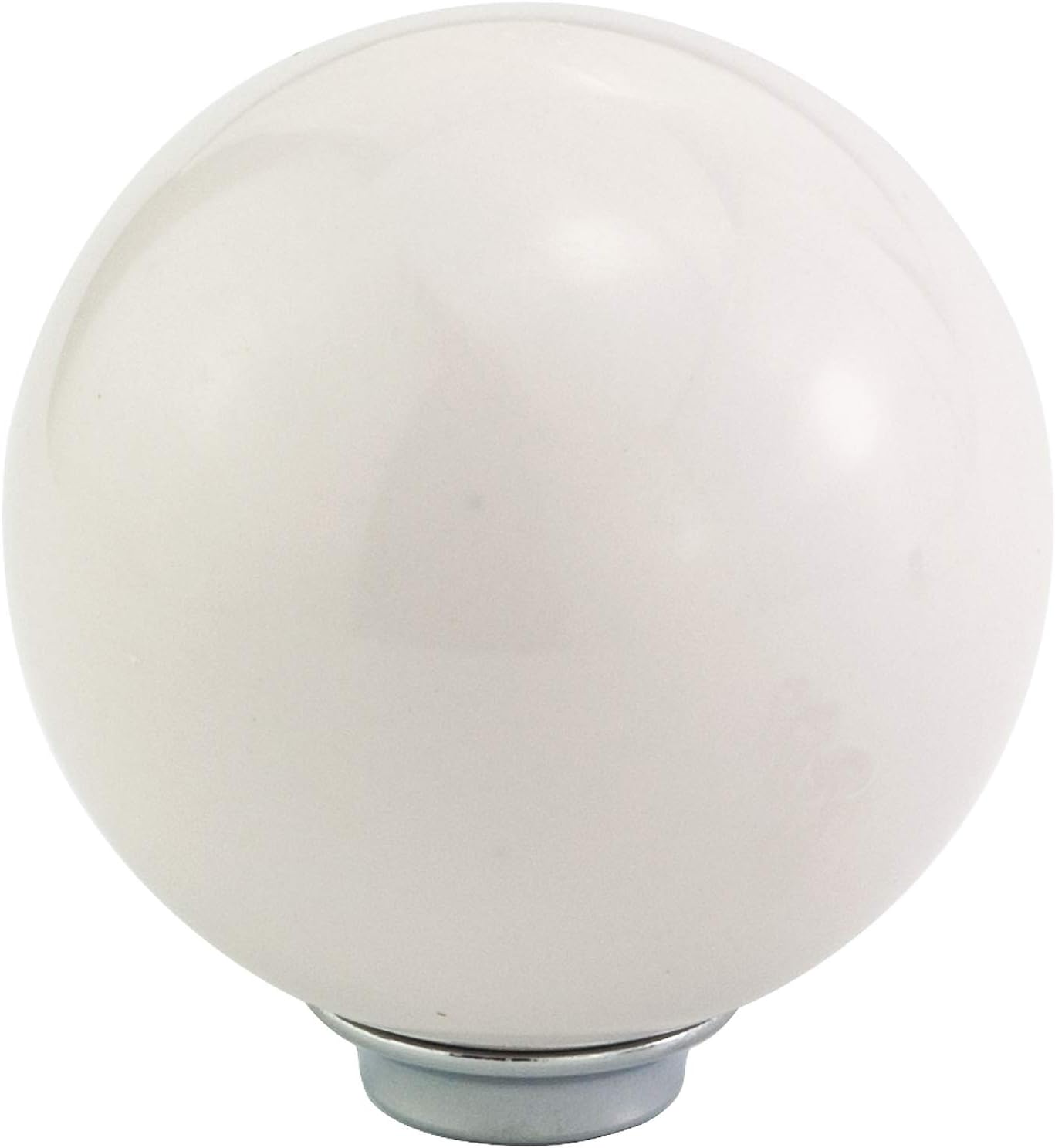 Thruifo White Cue Ball Style Shift Stick Knob, Billiard