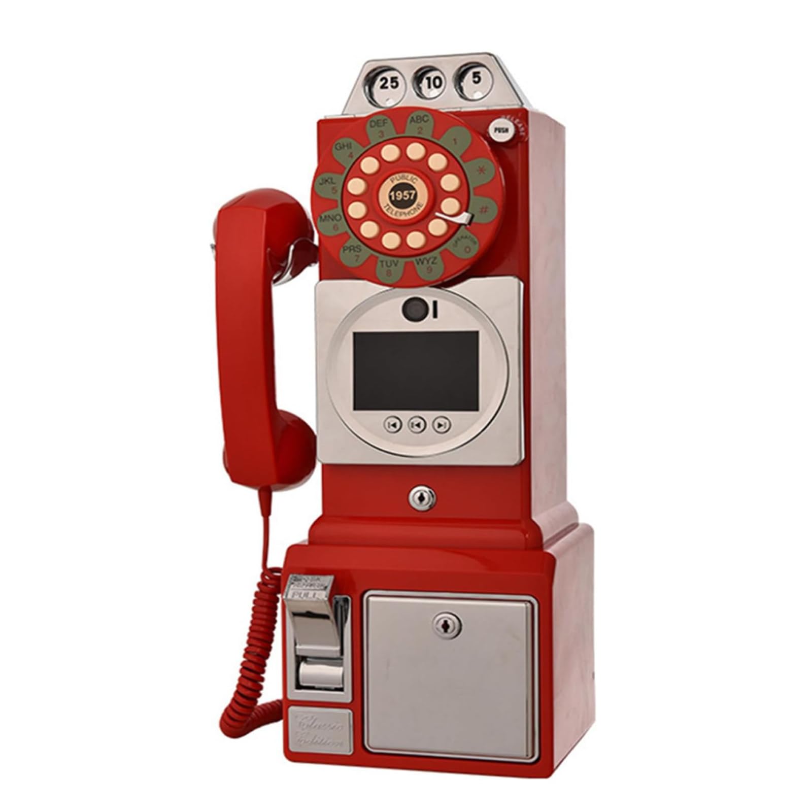 Téléphone de mariage rétro livre d'or audio vidéo pour invités