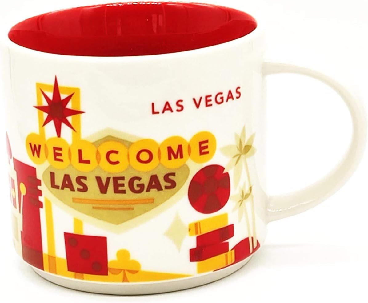 Starbucks Las Vegas Cup Coffee Mug You Are Here Collection