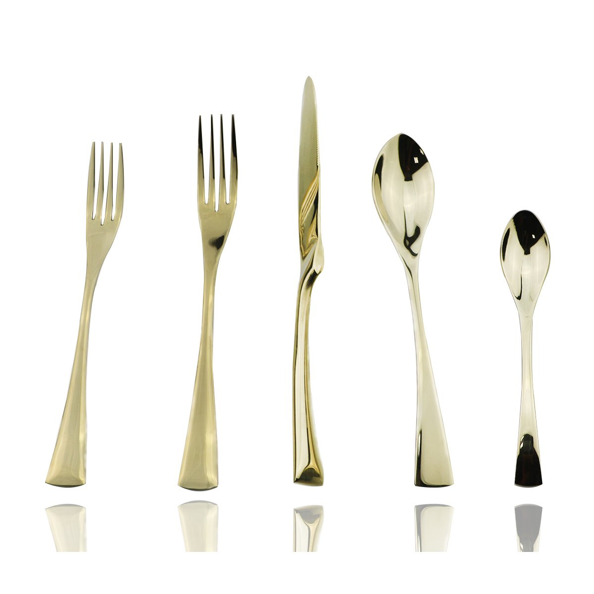 JASHII Champagne Gold Steak Knife Set - 8 Piece -6 JASHII Champagne Gold Steak Knife Set - 8 Piece -6
