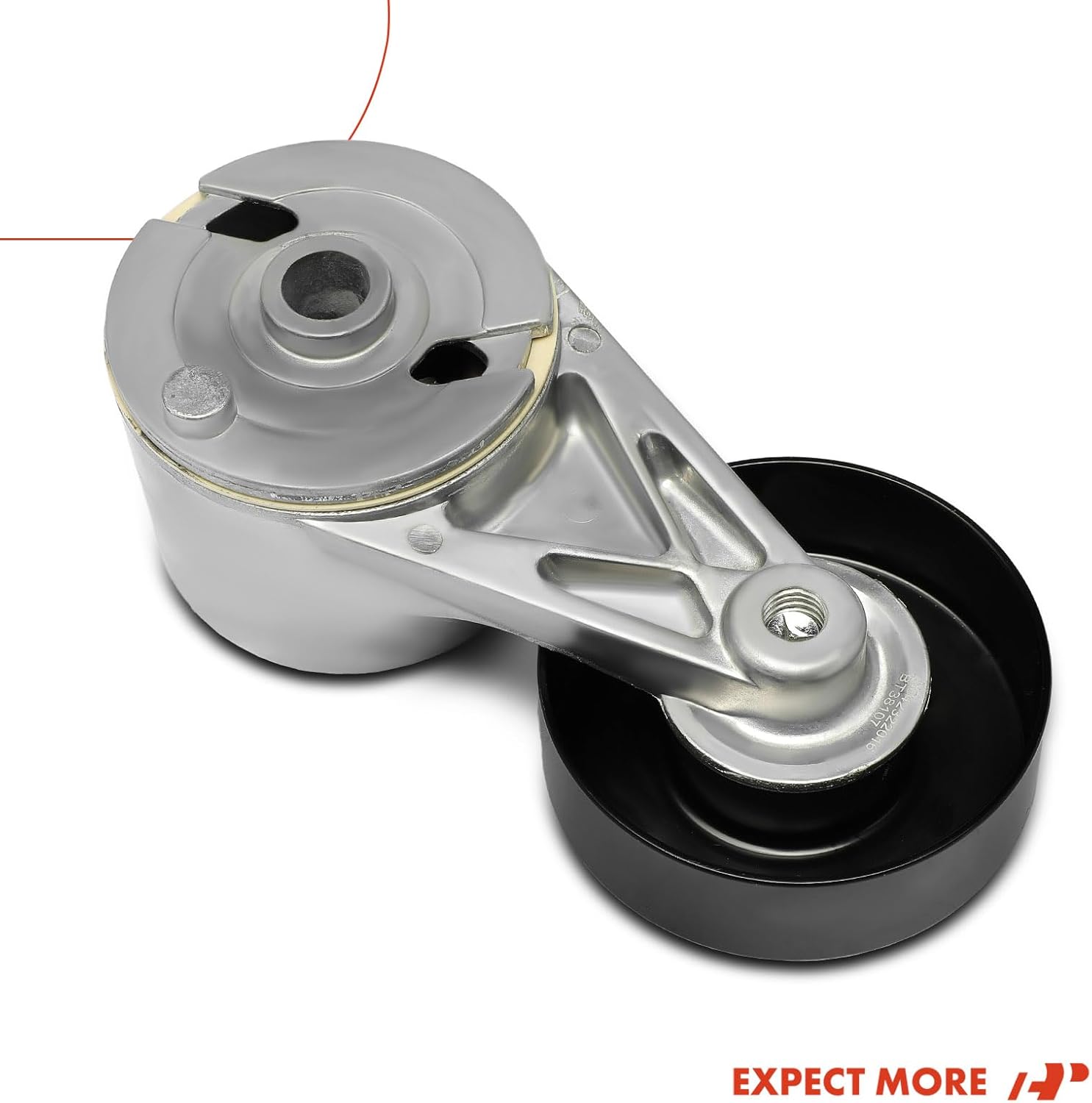 A-Premium Belt Tensioner Assembly with Pulley Compatible with Chevrolet Astro 1990-1995, G10 1992-1995, G20 1992-1995, G30 1992-1995, GP3500 1993-1996 & GMC G1500 1992-1995, G2500, G3500, Safari