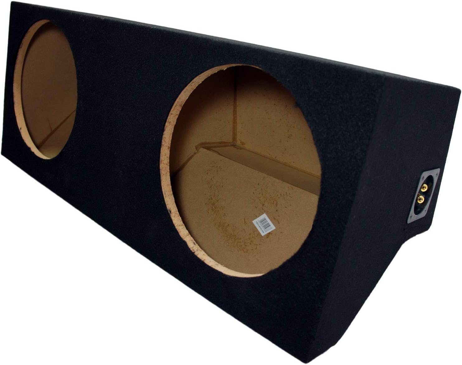 American Sound Connection ASC Ford Mustang Coupe 2005-2014 Dual 12" Subwoofer Custom Fit Sub Box Speaker Enclosure