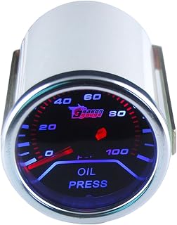 ESUPPORT Car 2" 52mm Oil Press Gauge Meter Pressure Automotive