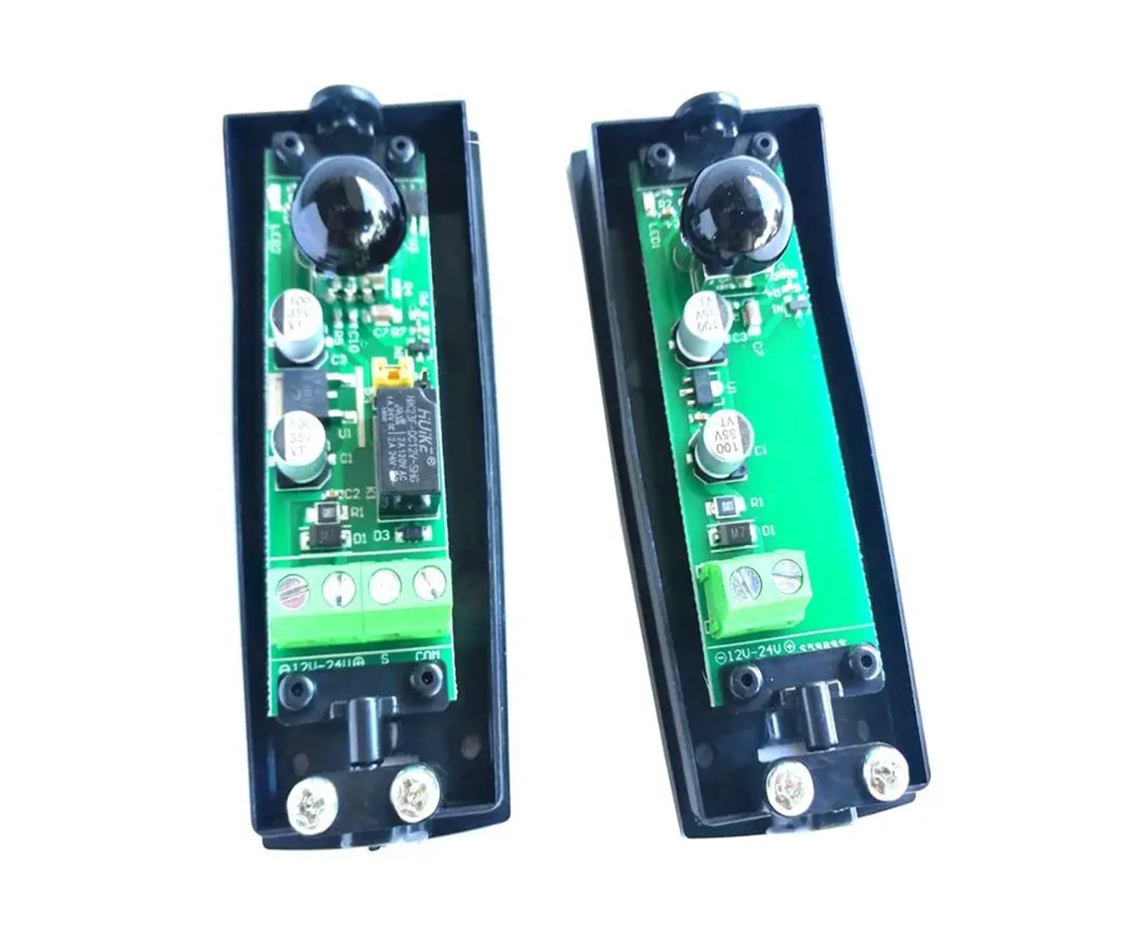 5 Pares de fotocélulas infrarrojas Impermeables for Puerta, Sensor IR, Barrera automática, Sensor de Seguridad for abridor de Puerta corrediza batiente