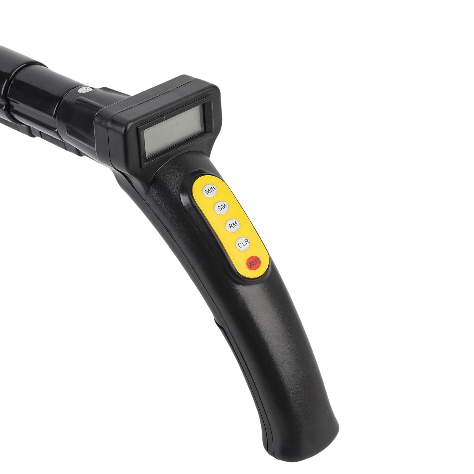 LiebeWH Telémetro Plegable con Rueda de Medición de Distancia para Medición de Césped con Cinta Métrica, Eje Ergonómico de Aleación de Aluminio para Trabajadores de Obras de Construcción
