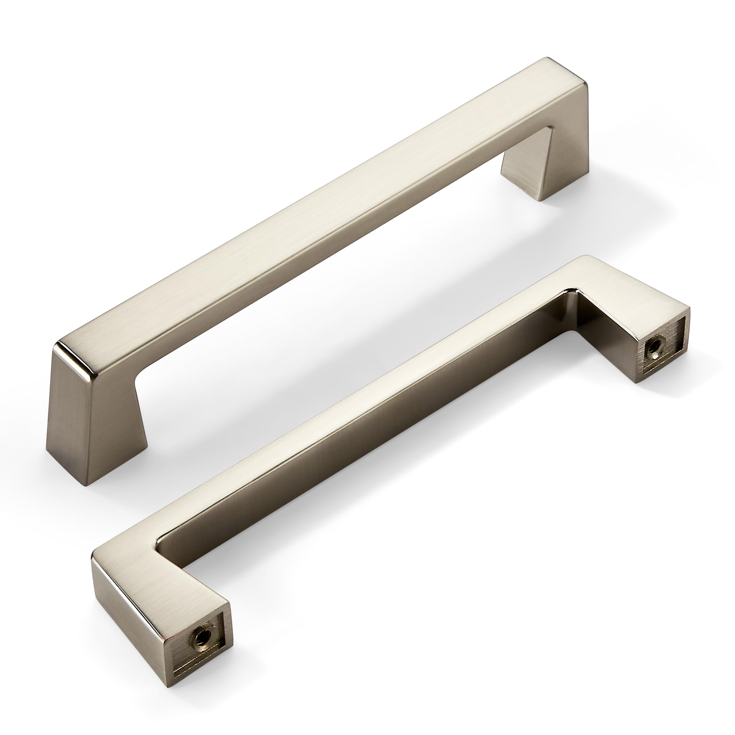 KHTUMEWARE-265 Brushed Nickel Cabinet Pulls CTC 5 in (128 mm) 10-Pack