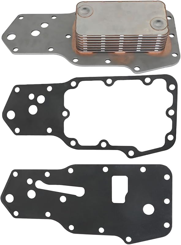 Núcleo do radiador de óleo do motor labwork com juntas para Cummins 5.9L 12V/24V 1989–2002